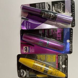 3 Maybelline mascara bundle